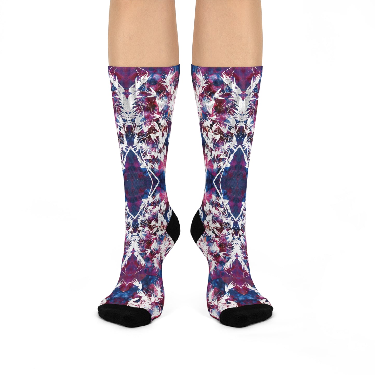Electric Eden Socks – Blue & Orange Voltage