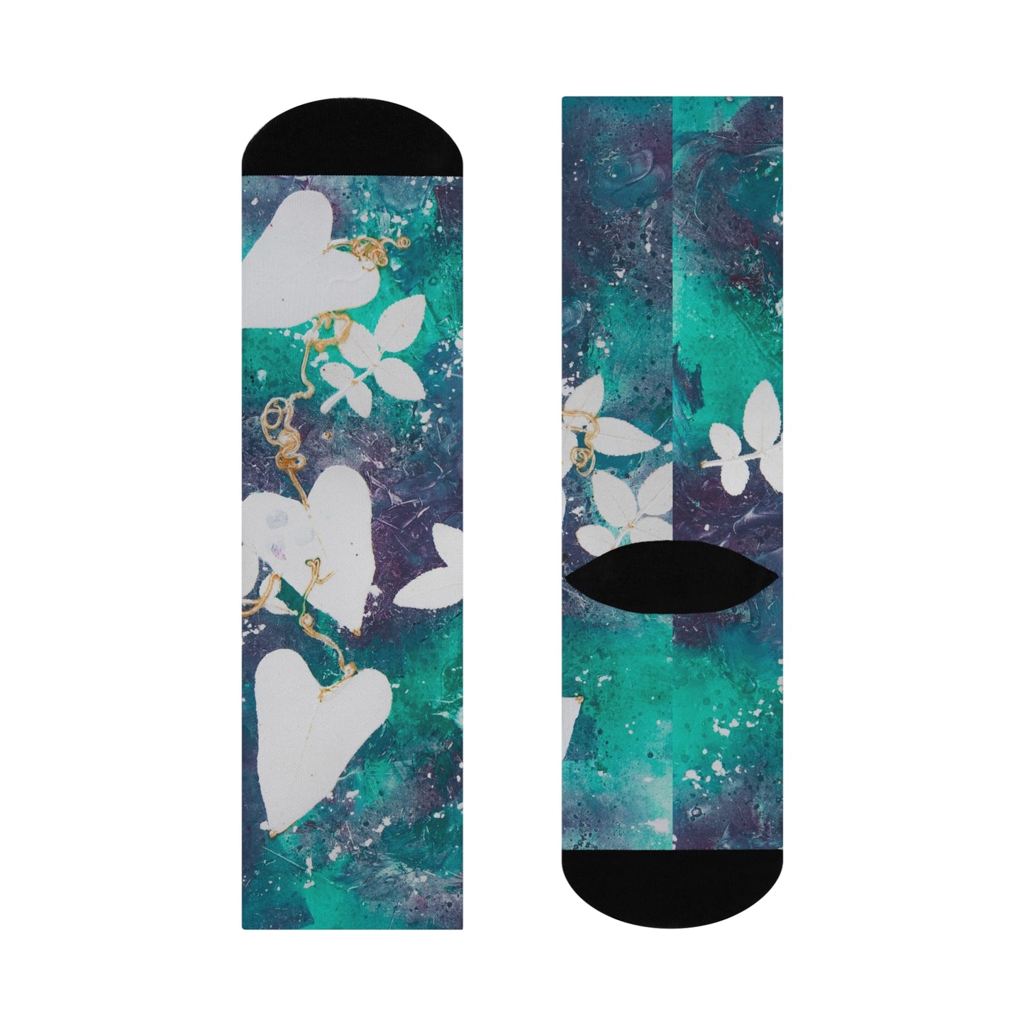 Wild Bindweed Socks – Nature’s Rebel Edge