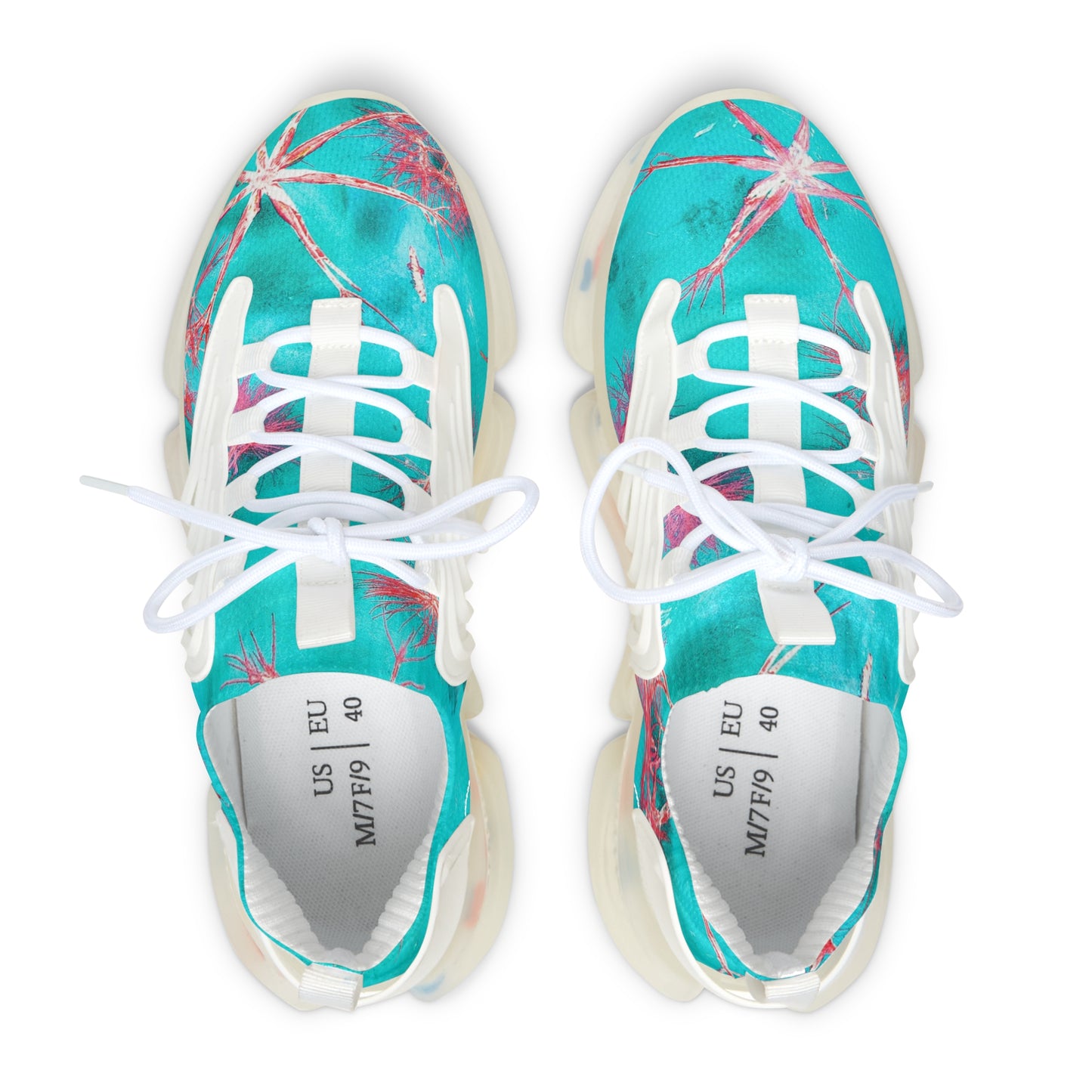 Sky Garden Slip-On Sneakers – Step Into a Watercolor Dream