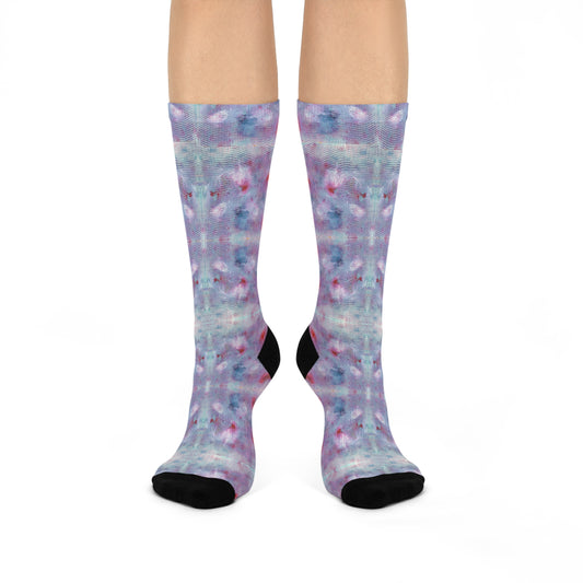 Purple Reign Socks – Royal & Electric